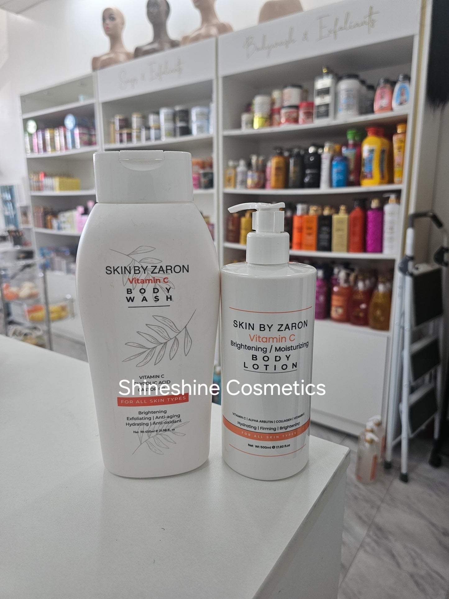 Skin By Zaron Vitamin C Body Lotion & Body Wash