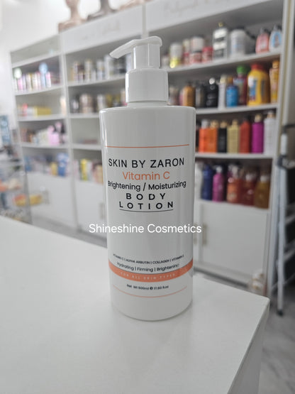 Skin By Zaron Brightening Lotion with Kojic Acid, Vitamin C, Niacinamide and Alpha Arbutin