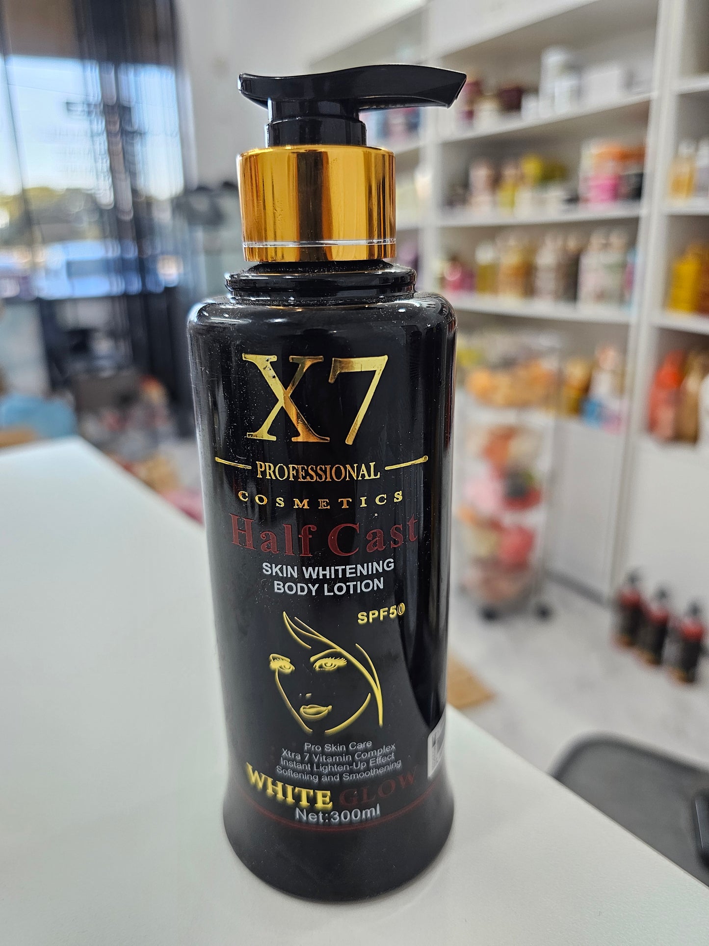 X7 Half Cast whitening Body Lotion