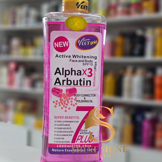 Veet Gold Alpha Arbutin Skin Correcting & Whitening Oil 1000ml