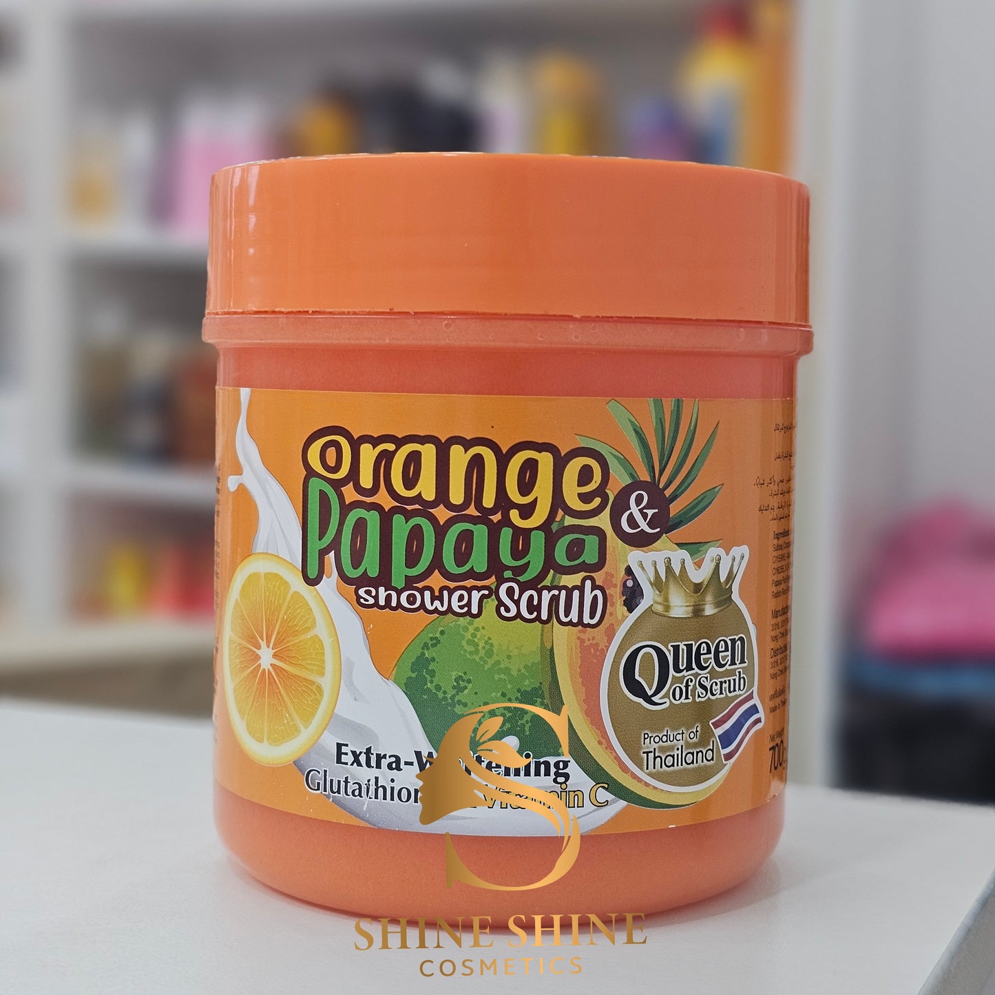 RD Orange & Papaya Whitening Shower Scrub