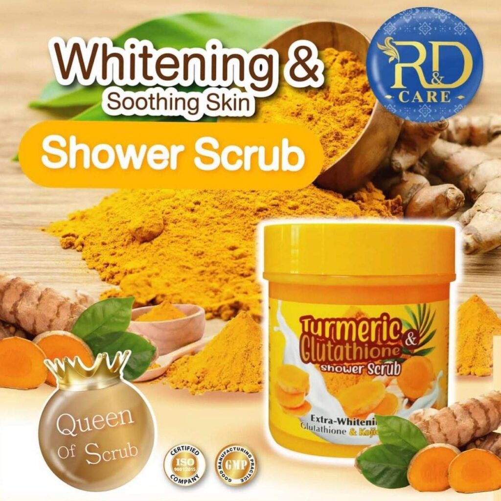 RD Turmeric & Glutathione Shower Scrub