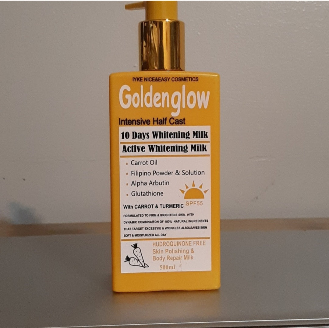 Golden Glow Intensive Whitening Lotion with  Carrot Oil & Alpha Arbutin