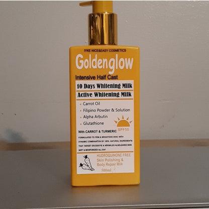 Golden Glow Intensive Whitening Lotion with  Carrot Oil & Alpha Arbutin