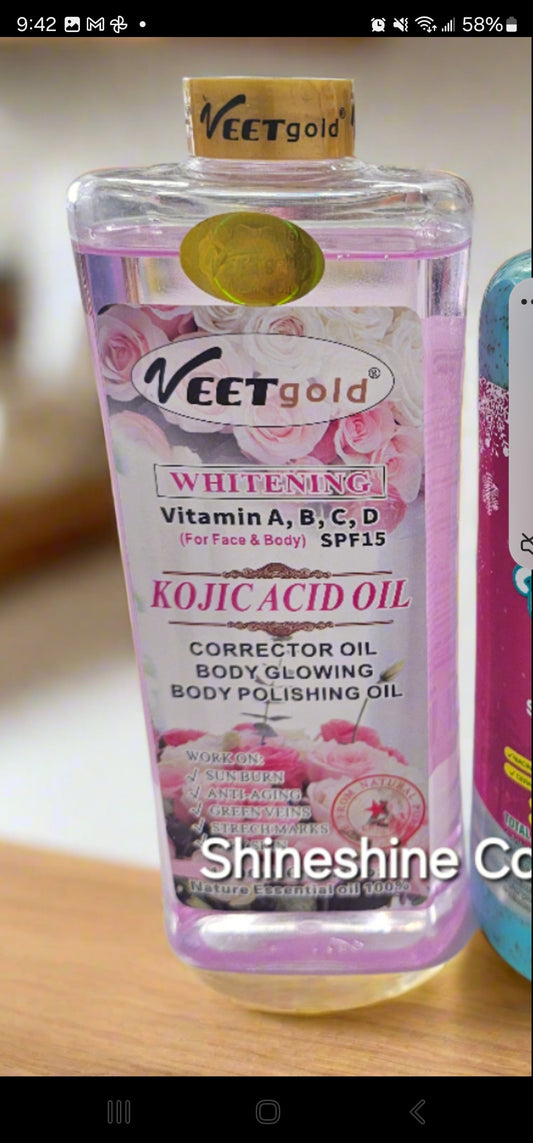 Veet Gold Kojic Acid Correcting & Skin Lightening Oil