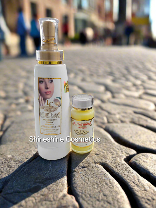 Gluatathione Comprime lotion with Glutathione Tablet & Glutathione Serum