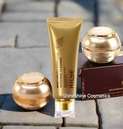 Ailke 24K Boost Luster 2 in 1 Set and Ailke 24K Boost Luster Collagen Cleanser