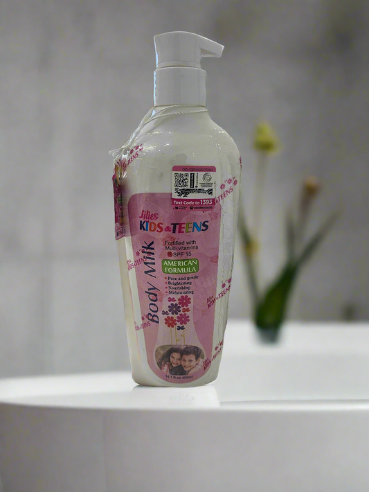 Lilies Kids & Teens Body Milk