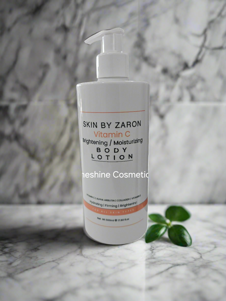 Skin By Zaron Brightening Lotion with Kojic Acid, Vitamin C, Niacinamide and Alpha Arbutin