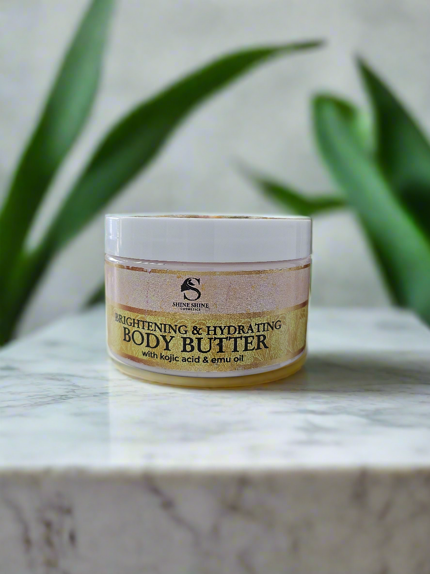 Brightening & Hydrating Body Butter with Kojic Acid & Emu Oil