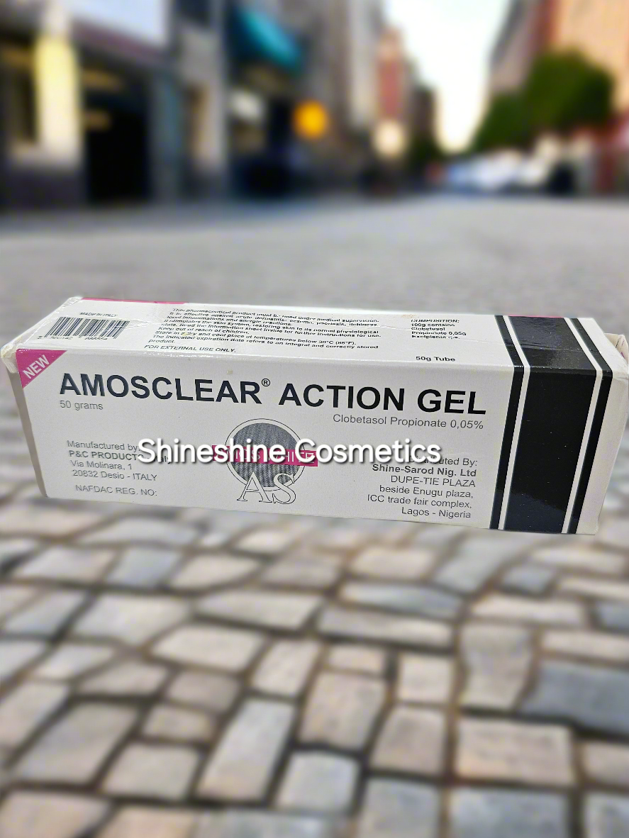 Amos White Clear Action Gel