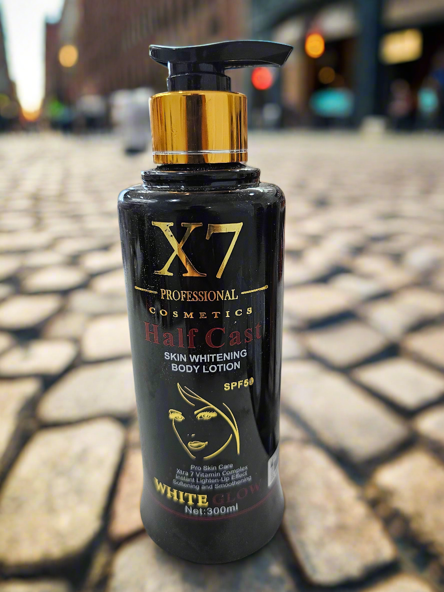 X7 Half Cast whitening Body Lotion