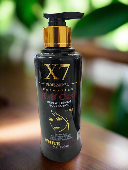 X7 Half Cast whitening Body Lotion