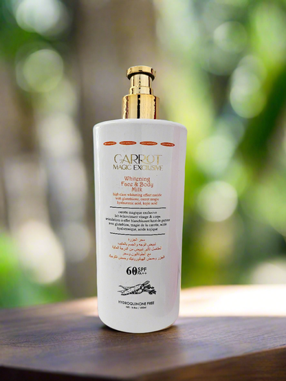 Carrot Magic Exclusive Ligtening Body Milk