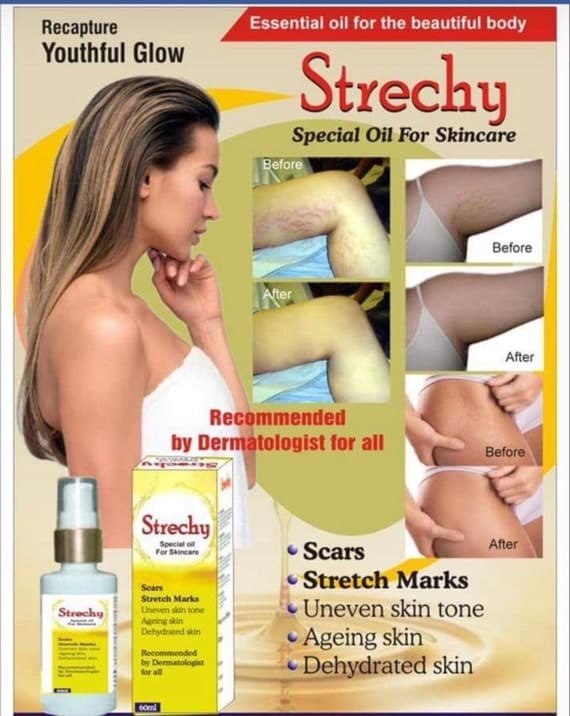 Stretchy Strechmarks Oil